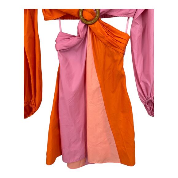 Staud dress Gulf A-line cutout minidress size 2 - Picture 5 of 10